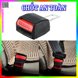 Chốt khóa dây an toàn xe ô tô cài tắt cảnh báo tiếng ồn