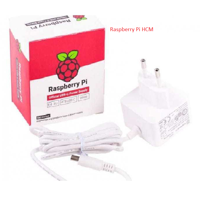 Nguồn chính hãng Raspberry Pi 4 Model B