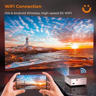 Máy chiếu Yaber V6 Pro Full-HD Android - Hàng Chính Hãng