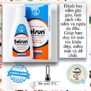 Dầu gội chống gàu Selsun Anti-Dandruff Shampoo Rohto sạch gàu và hết ngứa da đầu