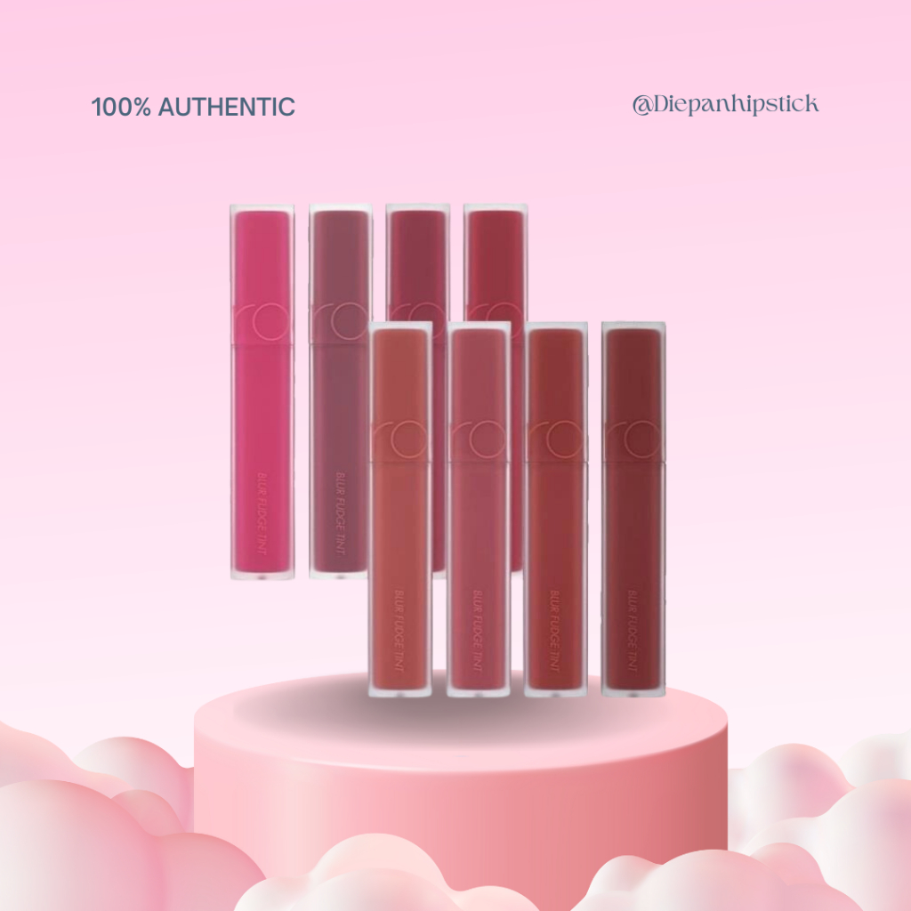 Son Kem Lì Mịn Môi Romand Blur Fudge Tint | Diepanhlipstick