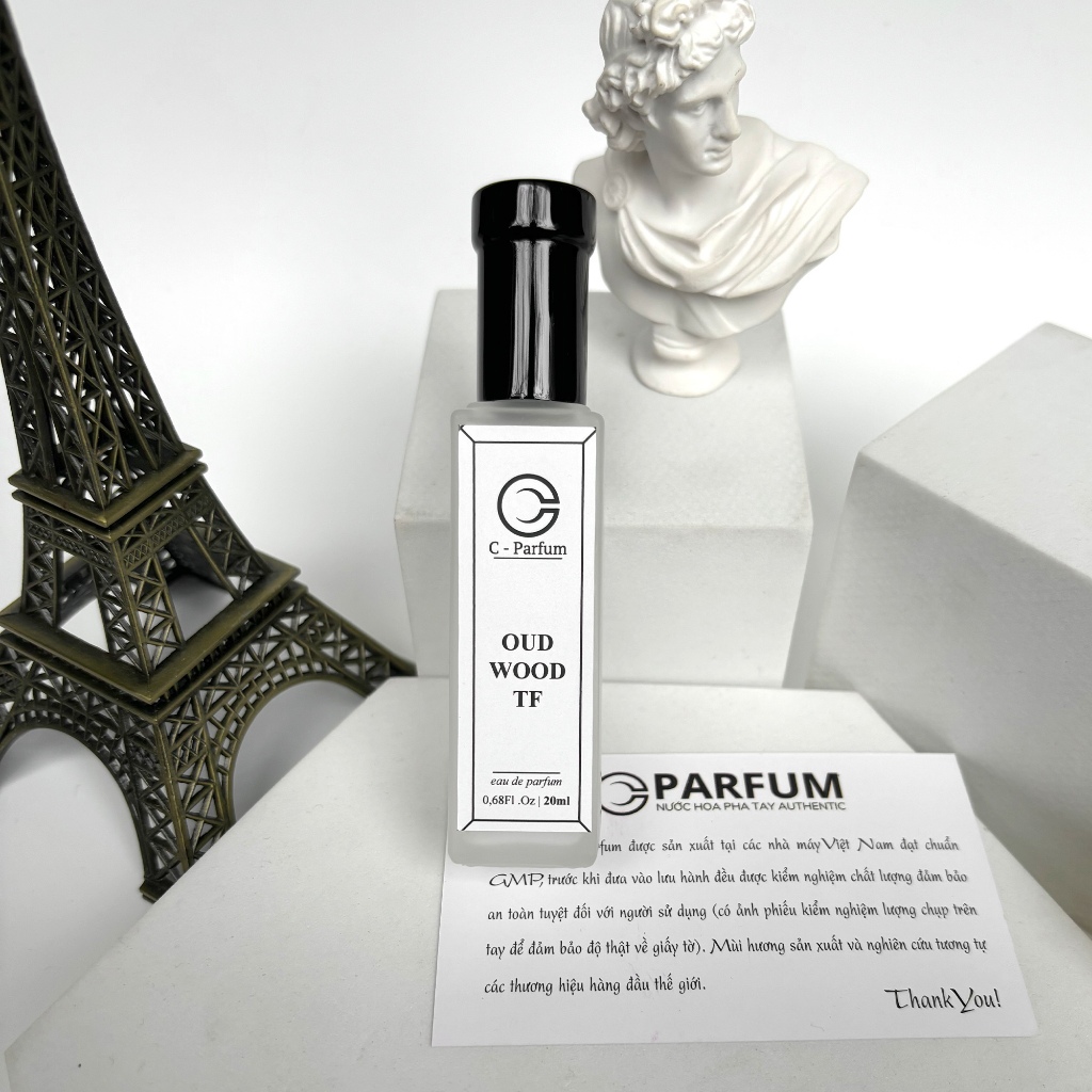Nước Hoa Oud wood TF 20ml chính hãng C-Parfum thơm lâu hương hỗn hợp gỗ trầm hương đẳng cấp bí ẩn