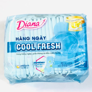 Băng vệ sinh Diana hàng ngày cool fresh 20 miếng