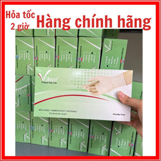 Thùng 10 hộp găng tay y tế không bột, bao tay y tế không bột hàng nhà máy