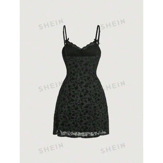 [ORDER SHEIN ] ĐẦM 2 Dây Phối Ren
