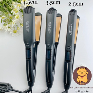 Máy là tóc duỗi tóc TOKYO mặt sứ bóng mượt bảo vệ tóc chuẩn salon chuyên nghiệp - Didooglt