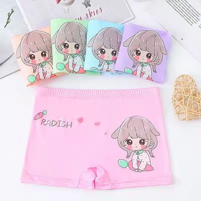 Quần chip bé gái BabyloveGO Quần lót trẻ em cotton cao cấp co giãn mềm mại