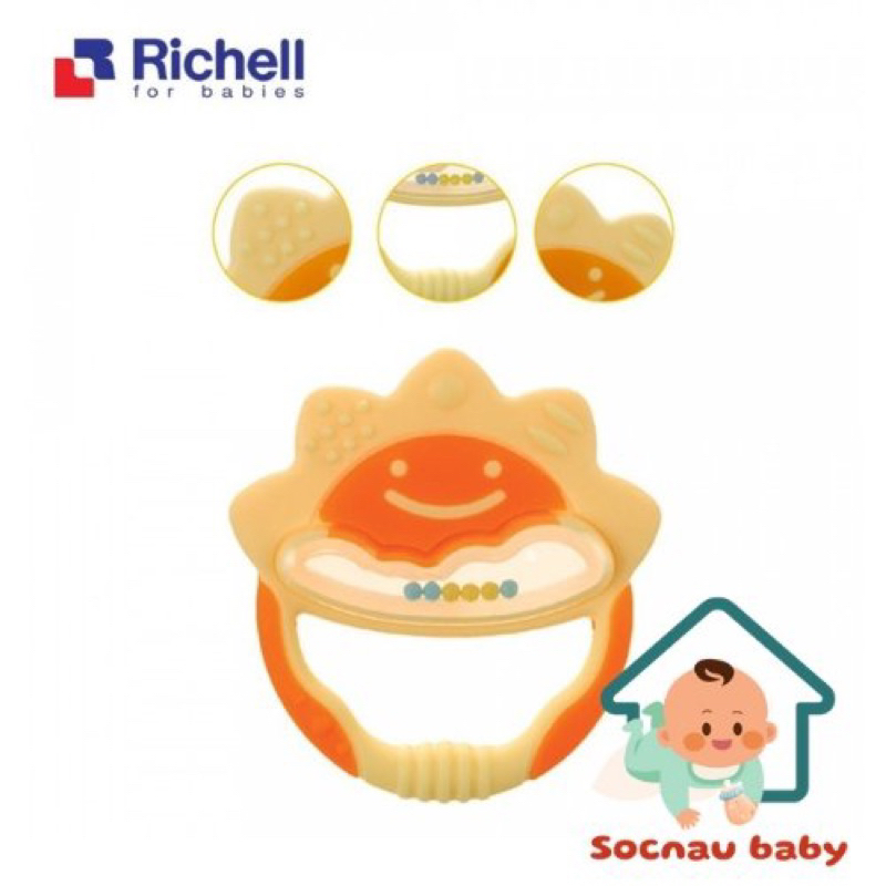 Gặm nướu tròn Richell chính hãng
