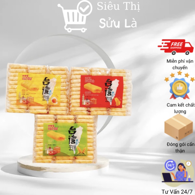 Bánh gạo Naziba Đài Loan, gói 320g