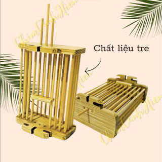 Rọ cào cào, rọ dế chất liệu tre đựng cào cào, dế cho chim chào mào, chích chòe