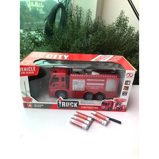 Xe cứu hỏa điều khiển từ xa