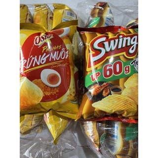 Bánh Snack Phô Mai Trứng Muối | Swing vị Teriyaki 60g