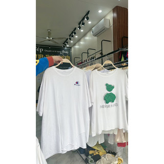 SALE - áo thun trắng unisex (2HANDS TUYỂN )