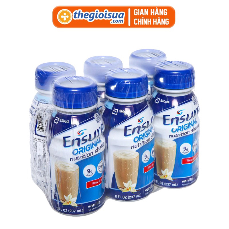 Sữa Ensure Original (lốc 6 chai)