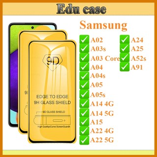 Kính Cường lực 9D Samsung A02/A03s/A03Core/A04/A04s/A05/A05s/A14/A15/A22/A24/A25/A52s/A91 Full Màn Hình
