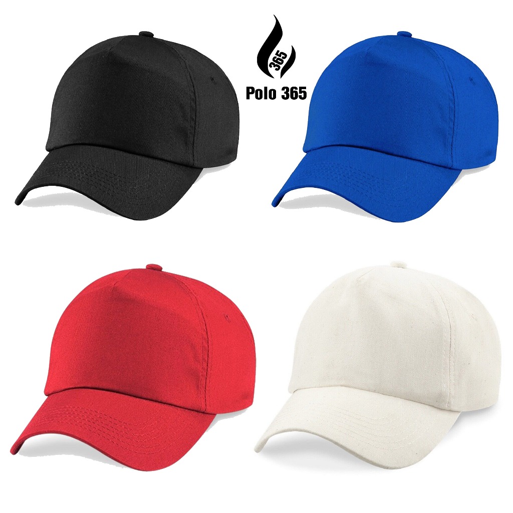 (Giá lẻ = giá sỉ) Phôi Mũ Nón lưỡi trai trơn nhiều màu - polo 365