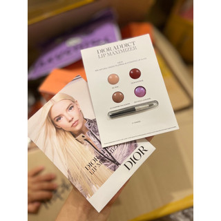 Vial 4 ô son dưỡng Lip Maximizer mini Dior