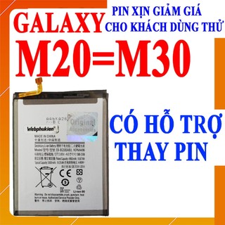 Pin scud cho samsung galaxy m20 m30 m205f eb-bgs80abu - 5000mah