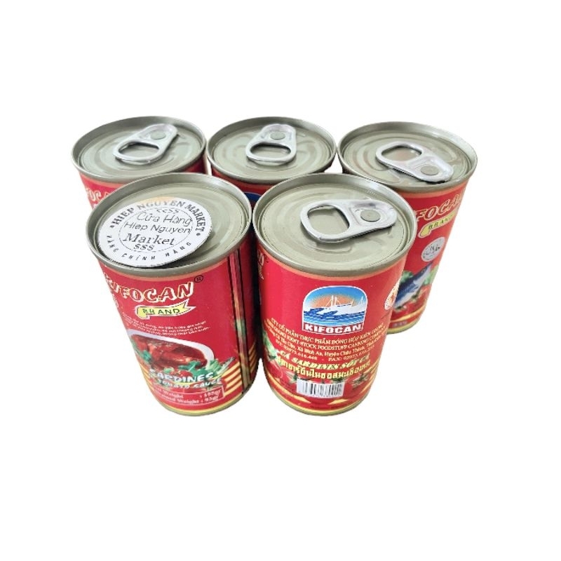 Combo 5 hộp cá DARDINES Sốt cà 155g