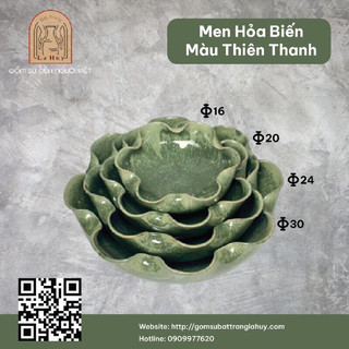 Bát Sen Thả Hoa Tắm Phật hay còn gọi "Bát Đường Minh Tụ Thủy" hàng cao cấp chính hãng Bát Tràng