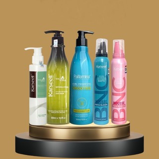  Gel tạo sóng xoăn gel bóp xoăn KARSEELL 500ML .Gôm xịt tóc bọt tạo kiểu tóc200ml xả khô 150ml 