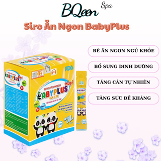 Siro Ăn Ngon BabyPlus - Hỗ trợ bé phát triển khỏe mạnh toàn diện