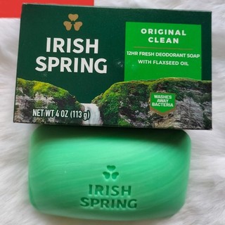 [LỐC 3 CỤC] XÀ BÔNG CỤC IRISH SPRING CỦA MỸ 113g x 3
