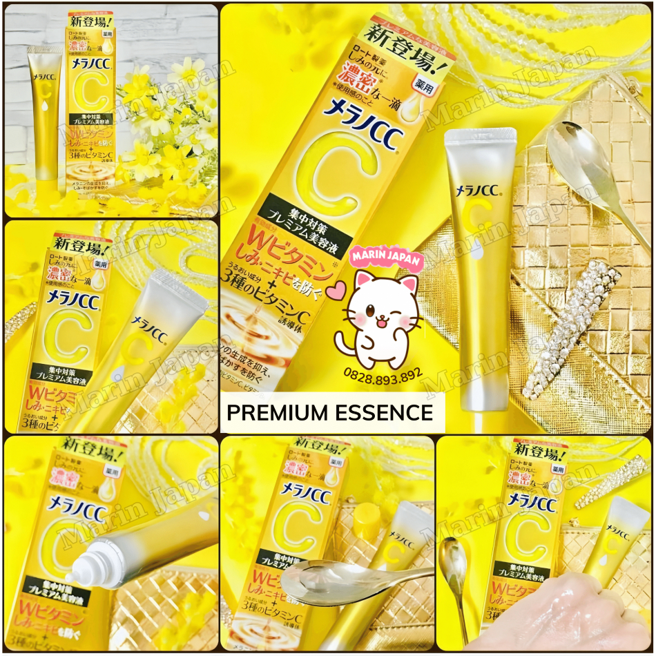 Serum Melano CC Nhật Bản Hỗ Trợ Thâm Mụn, Thâm Nám, Giúp Dưỡng Trắng