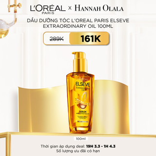Dầu dưỡng tóc  L'Oreal Paris Elseve Extraordinary Oil 100ml