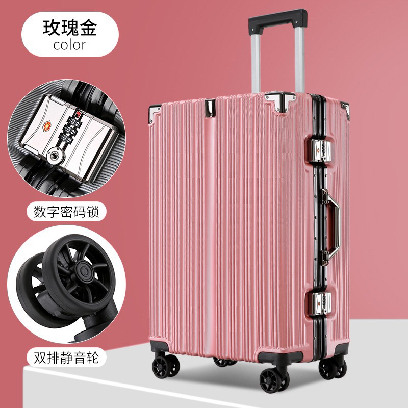 VALI KHUNG NHÔM KHOÁ SẬP SIZE 20/24 QUẢNG CHÂU JIRM TRAVEL LOẠI 1