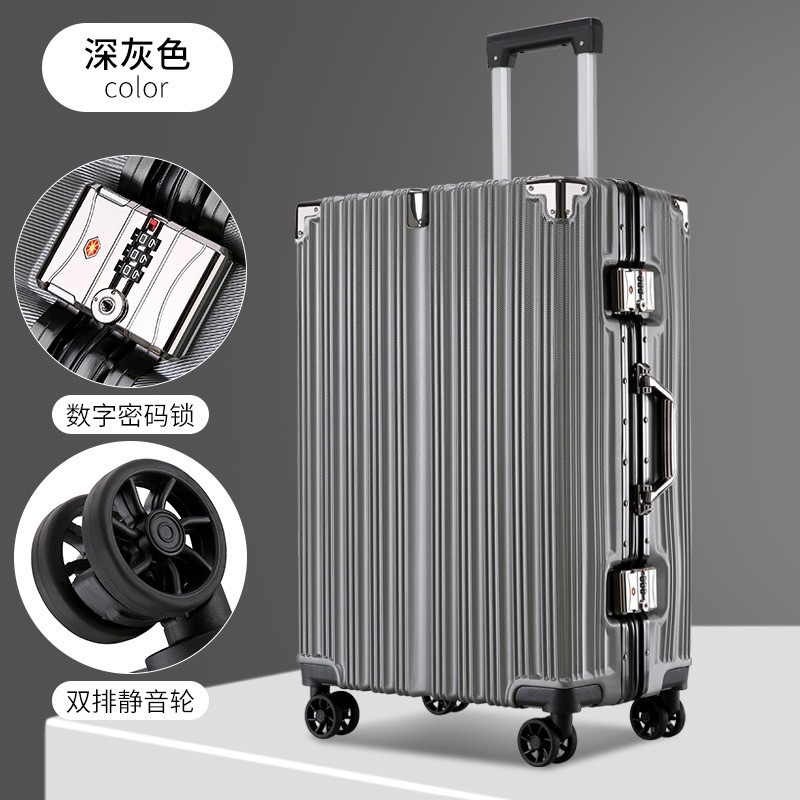 VALI KHUNG NHÔM KHOÁ SẬP SIZE 20/24 QUẢNG CHÂU JIRM TRAVEL LOẠI 1