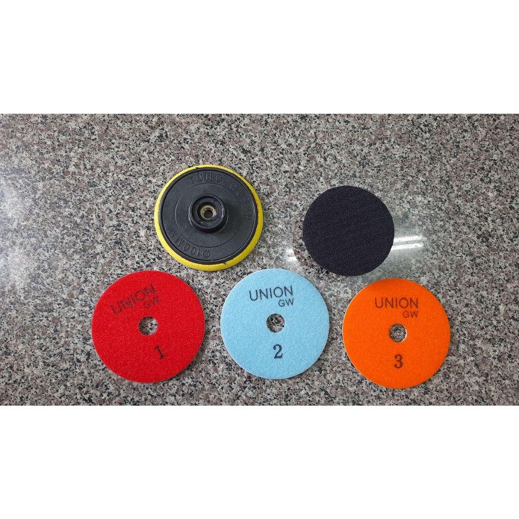 Nỉ số đánh bóng đá hoa cương - Lá số UNION Hàn Quốc đánh bóng đá hoa cương - Loại 3 bước