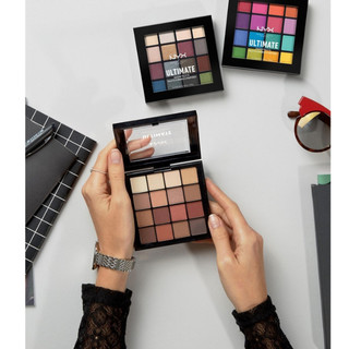 NYX - Bảng phấn mắt 16 ô Ultimate Shadow Palette (Warm Neutrals)