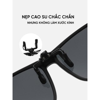 Kính râm kẹp dành cho người cận, Kính râm cận thời trang - Phân cực Polarized, UV
