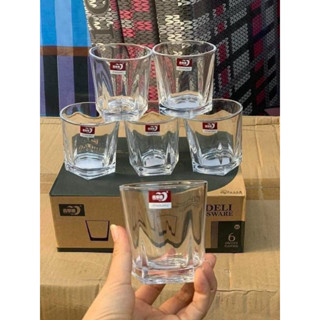 Ly Cốc Thuỷ Tinh Uống Trà , Cafe, Ly Rượu, Uống Bia Vát Cạnh Sang Trọng Cao Cấp Siêu Đẹp