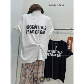 ÁO PHÔNG UNISEX QCCC IN CHỮ GOD CHẤT COTTON DÁNG RỘNG