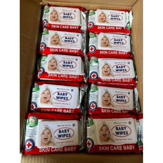 Khăn giấy  ướt baby wipers 80g
