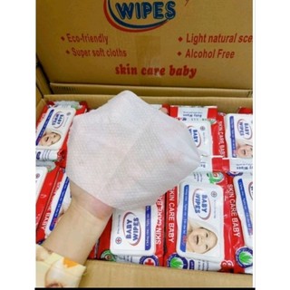 Khăn giấy  ướt baby wipers 80g