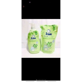 Nước rửa bình sữa cho bé d-nee thái 620ml