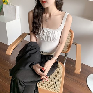 Áo 3 lỗ croptop rúm xinh nhiều màu