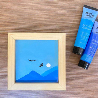 Màu Acrylic Studio Mont Marte Dạng Tuýp 75ml