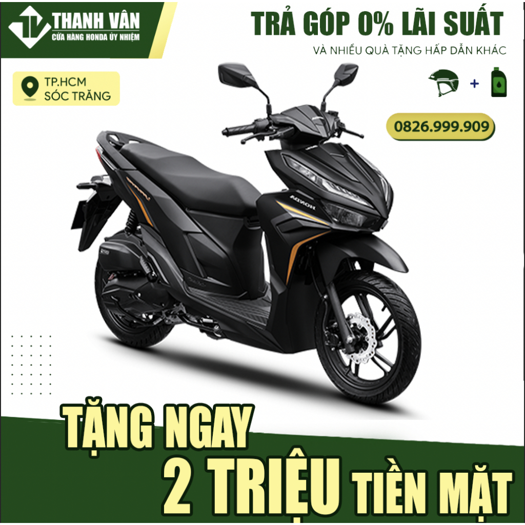 Xe máy Honda Vario 125 phiên bản thể thao 2024