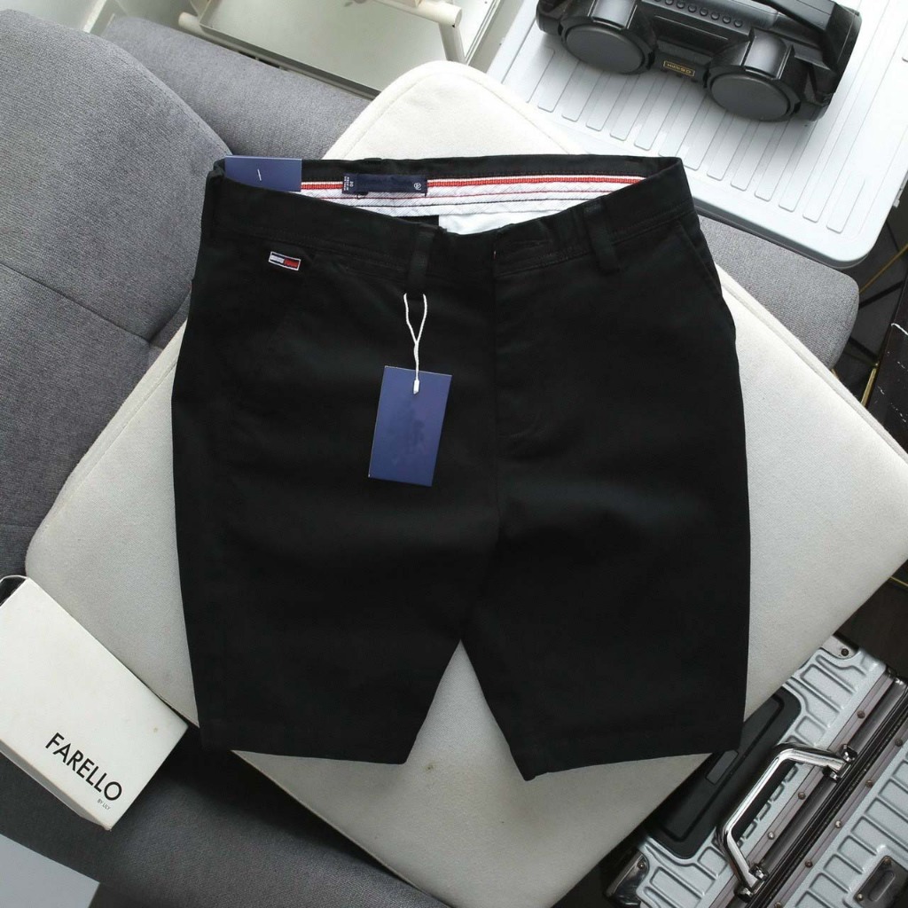 Quần short nam DILANO vải kaki xuất xịn cao cấp, co giãn mạnh, chuẩn form slim fit