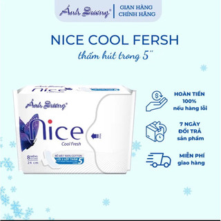 Combo 10 gói băng vệ sinh nice cool có nắp cánh