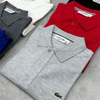 Áo thun cá sấu polo dành cho Nam màu xám muối tiêu (Hàng Xuất Khẩu)
