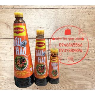Dầu hào mặn Magi đủ kích cỡ