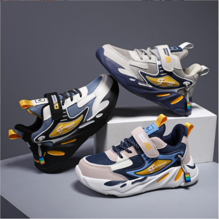 Giày Thể Thao (SIÊU CẤP FOM CHUẨN) Phối Lưới Cao Cấp Mới sz 28-39 Cho Bé Trai/Bé Gái