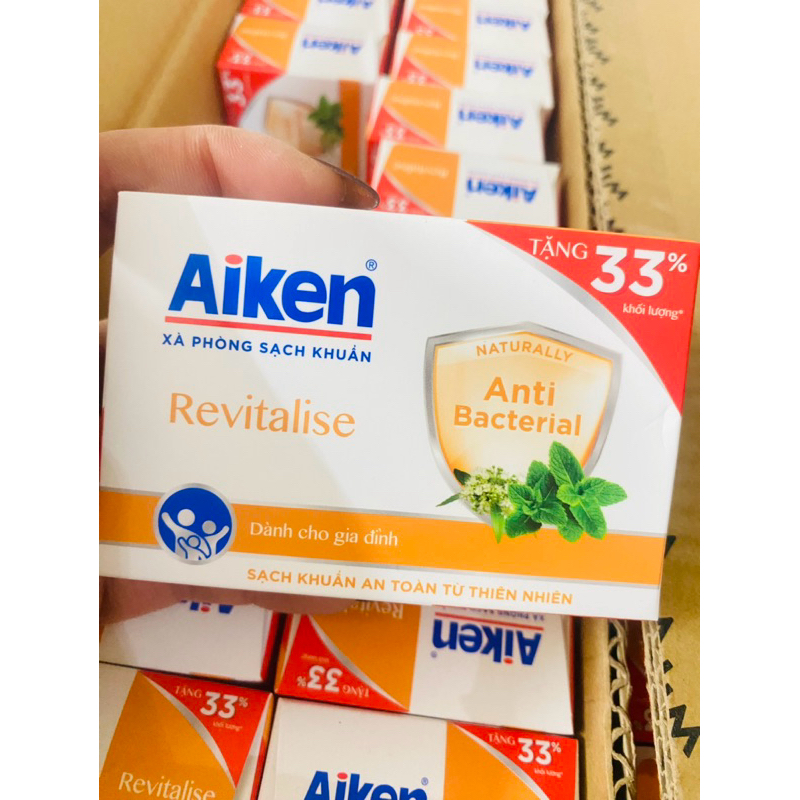 Xà Phòng Sạch Khuẩn Aiken 120g/180g