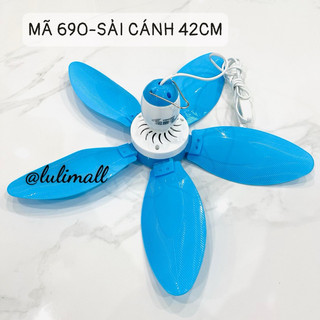 [Ảnh Thật]Quạt Màn Trần Mini Treo 5 Cánh Nhỡ Sải Cánh 690, BH 12 Tháng, Sỉ Lẻ