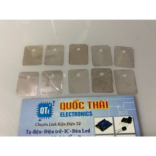 Combo 10 miếng lót cách điện mica kiểu chân to-247/to-3p